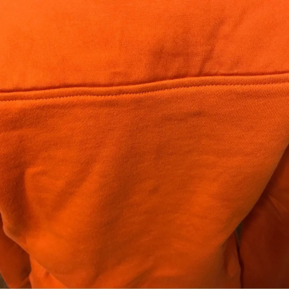 Vineyard Vines Performance 1/4 Zip Fleece Sweater Men's Size S Orange